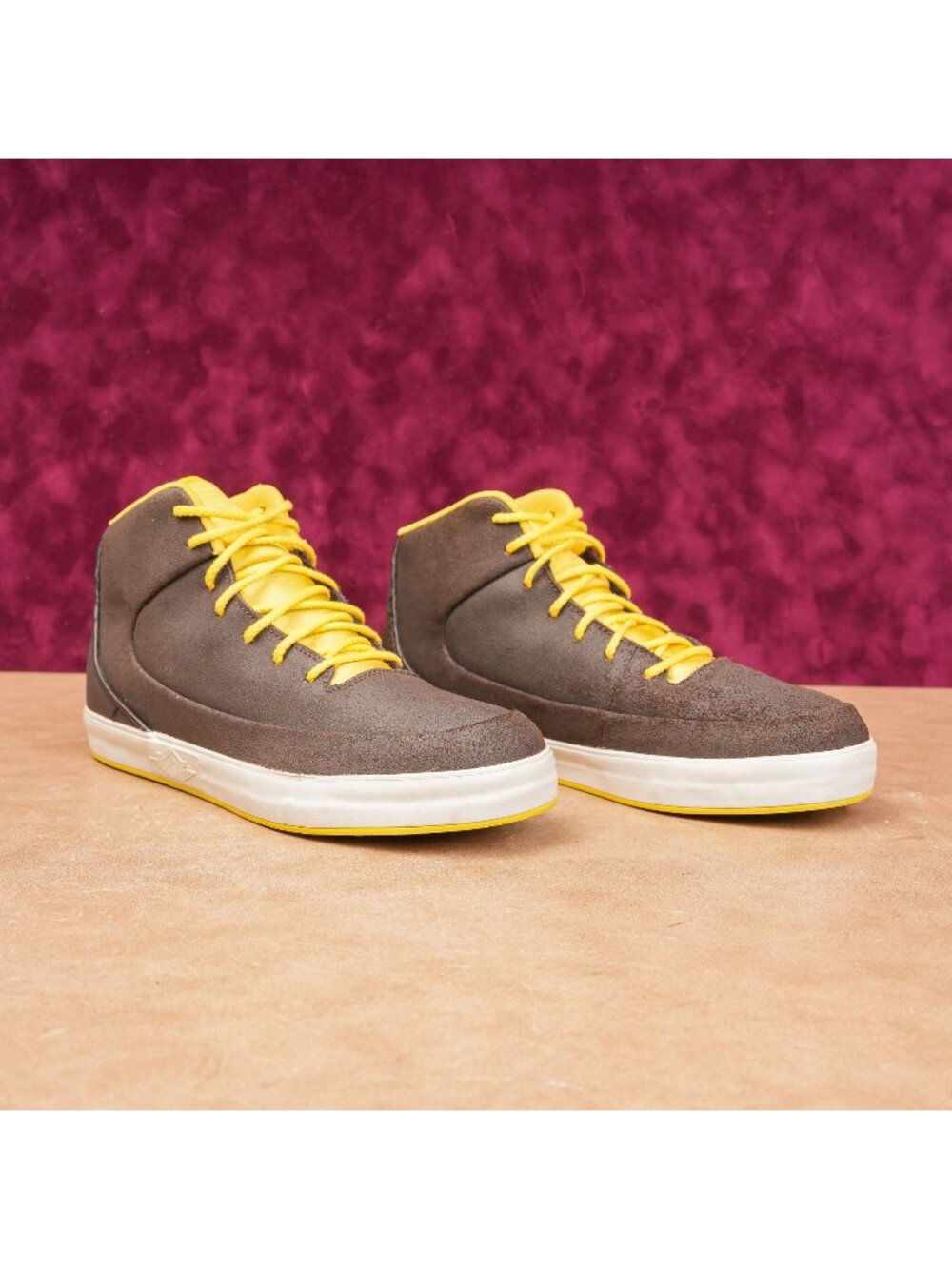 Nike Men Air Jordan 1 Grown V.9 Brown Lion Bone Sneakers Shoes sz 8.5